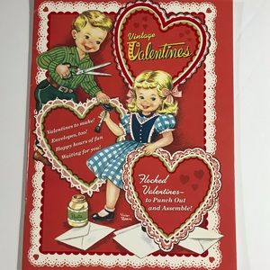 Vintage Valentine’s - full booklet + envelopes